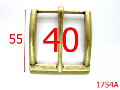 Catarama curea 40 mm antic AI26, 1754A