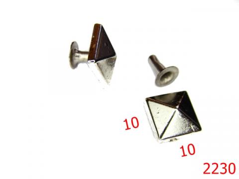 Ornament piramida 10mm*10mm 2230 de la Metalo Plast Niculae & Co S.n.c.