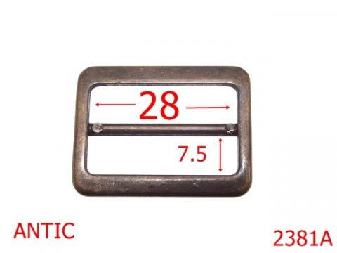 Catarama de reglaj 28 mm antic 1A4 6F2 2381A de la Metalo Plast Niculae & Co S.n.c.