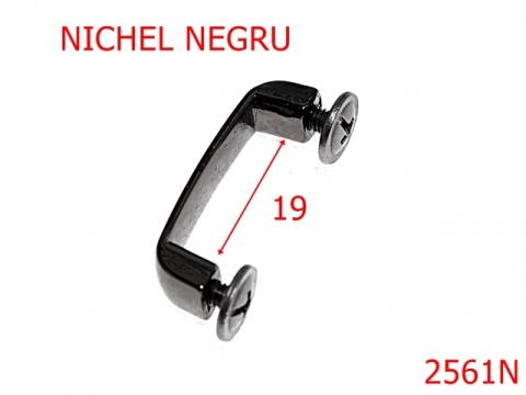 Sustinator 19 mm nichel negru R41 2561N de la Metalo Plast Niculae & Co S.n.c.