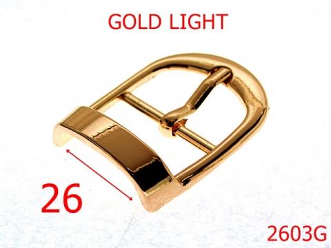 Catarama 26 mm gold light 7J7 2603G de la Metalo Plast Niculae & Co S.n.c.