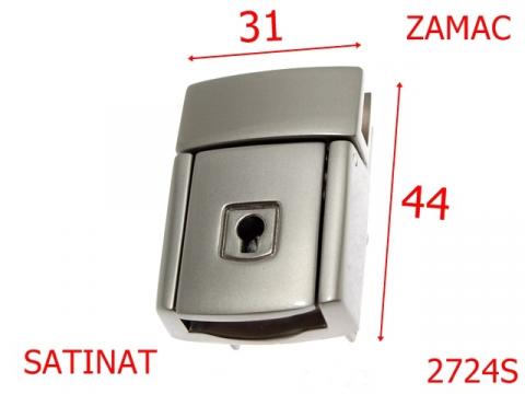 Inchizatoare servieta 31x44 mm satin 12K12 2724S de la Metalo Plast Niculae & Co S.n.c.