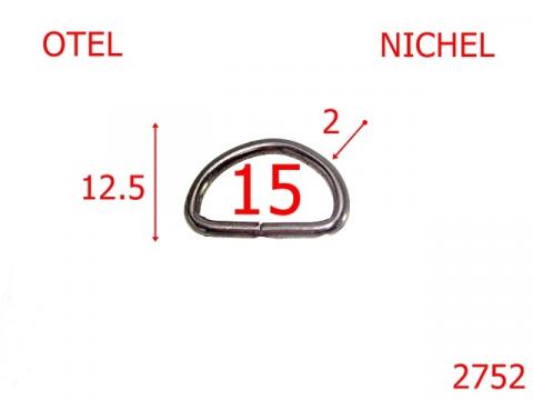 Inel D 15 mm 2 nichel 3.E.2 2752 de la Metalo Plast Niculae & Co S.n.c.
