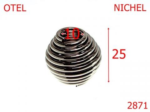 Clopotel 10 mm nichel 15B4 3H3 2871 de la Metalo Plast Niculae & Co S.n.c.