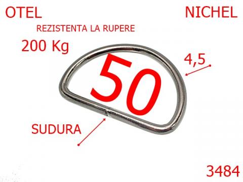 Inel D 50 mm sudat 50 mm 4.5 nichel 2D8 1A4 10b27 3484 de la Metalo Plast Niculae & Co S.n.c.