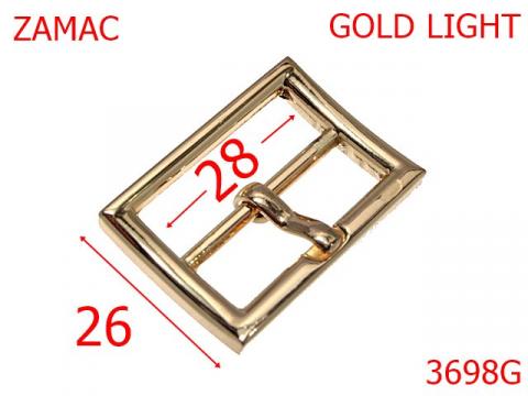 Catarama cu punte 28 mm gold light 13D17 3698G de la Metalo Plast Niculae & Co S.n.c.