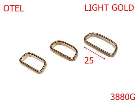 Pasant pafta 25 mm 25 mm gold light 1C6 3880G de la Metalo Plast Niculae & Co S.n.c.