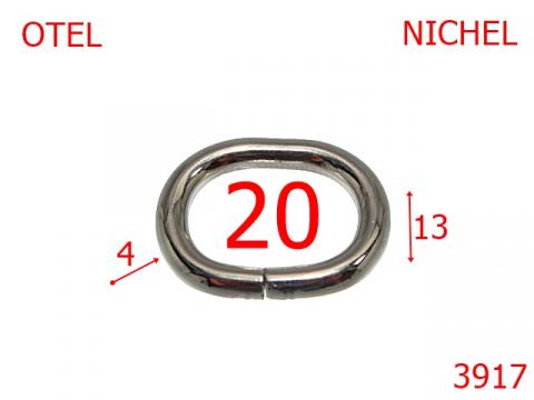 Inel oval 20 mm 4 nichel 2E5 3917
