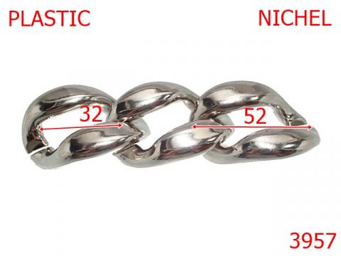 Za lant plastic 52 mm nichel 3957 de la Metalo Plast Niculae & Co S.n.c.