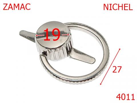 Sustinator poseta 27 mm nichel 4011 de la Metalo Plast Niculae & Co S.n.c.