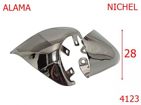 Varf si calcai incaltaminte 25 mm nichel 4123 de la Metalo Plast Niculae & Co S.n.c.
