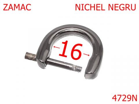 Inel D demontabil pentru marochinarie 4729N de la Metalo Plast Niculae & Co S.n.c.