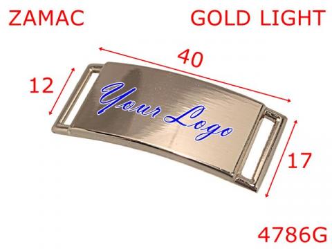 Placuta ornamentala personalizabila 4786G de la Metalo Plast Niculae & Co S.n.c.