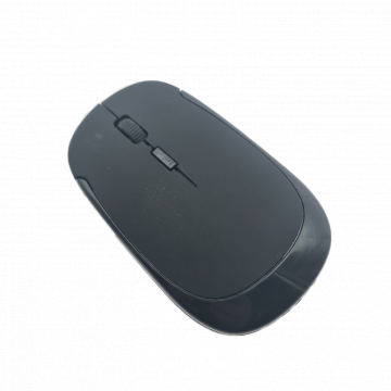 Mouse wireless, negru, baterii incluse, 10 cm