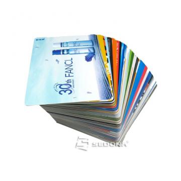 Carduri de plastic inscriptionate color 1000 de la Sedona Alm