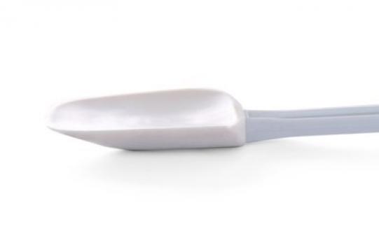 Spatula in forma de lingura, plastic ABS, lama din cauciuc