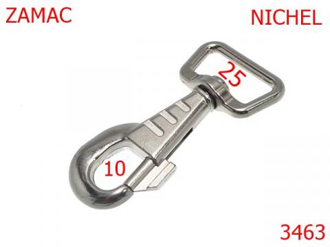 Carabina poseta 25 mm nichel 5K10 5B8 2D4 3463 de la Metalo Plast Niculae & Co S.n.c.
