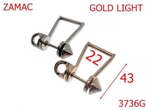 Sustinator 23 mm gold light 14B15/13F13 3736G de la Metalo Plast Niculae & Co S.n.c.