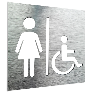 Semn pentru femei si persoane cu handicap de la Prevenirea Pentru Siguranta Ta G.i. Srl