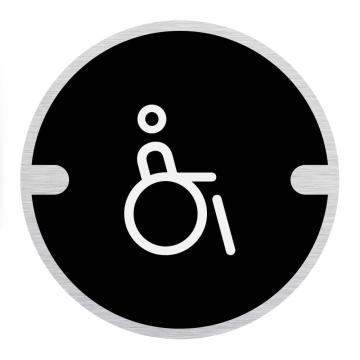 Semne de usa pentru persoana cu handicap