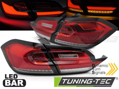 Stopuri LED rosu alb Ford Fiesta MK8 17-21 Hatchback de la Kit Xenon Tuning Srl