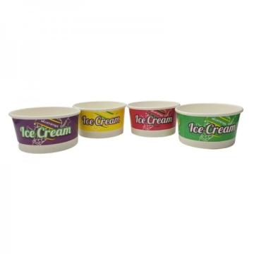 Pahare carton, Ice Cream, 150ml (50buc) de la Practic Online Packaging Srl