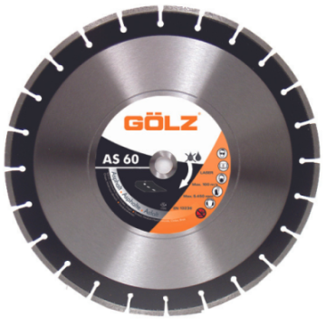 Disc diamantat taiere asfalt Golz AS60 diametrul 450 mm de la Full Shop Tools Srl
