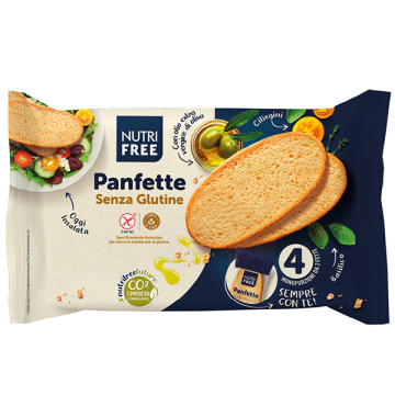 Paine feliata fara gluten Panfette 300 g de la Naturking Srl
