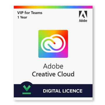 Licenta digitala Adobe Creative Cloud 2020 VIP 1 an