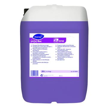 Detergent dezinfectant concentrat lichid Suma Bac D10 20L