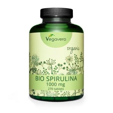 Supliment natural Vegavero Spirulina Organic 1000 mg de la Krill Oil Impex Srl