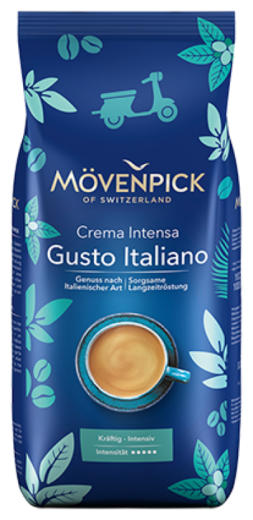 Cafea boabe Movenpick Caffe Crema Gusto Italiano 1 kg de la Activ Sda Srl