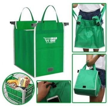 Set 2 sacose pliabile pentru cumparaturi Grab Bag
