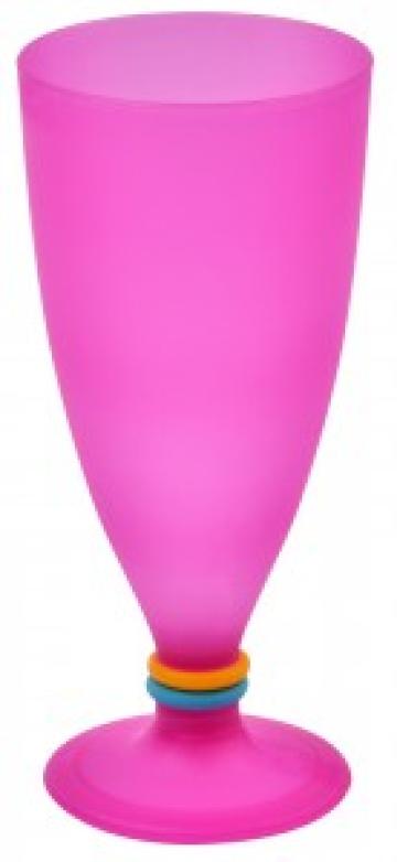 Cupa cu picior 7x17.5 cm de la SC Agora Plast SRL