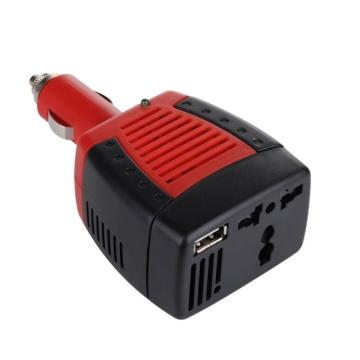 Invertor auto cu iesire USB, tensiune DC 12V la AC 220V