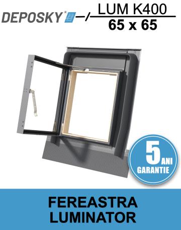 Fereastra luminator pentru pod Deposky Lum K400 65x65