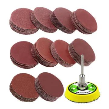 Set disc abraziv Velcro 50 mm, 101 piese, granulatie 60, 100 de la Startpaadrop Automation Shop Srl