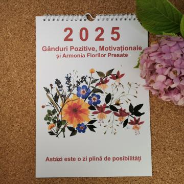 Calendar 2025 Ganduri pozitivei si Armonia Florilor