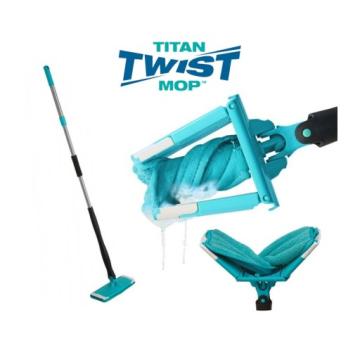 Mop manual cu microfibre super clean Titan Twist Mop de la Www.oferteshop.ro - Cadouri Online