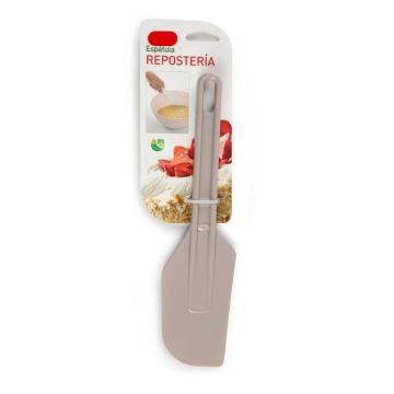 Spatula pentru bucatarie, 26 x 6.5 x 1.8 cm, crem, Happymax