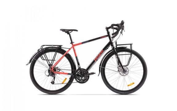 Bicicleta Pegas Calator 28 M-495 mm negru portocal