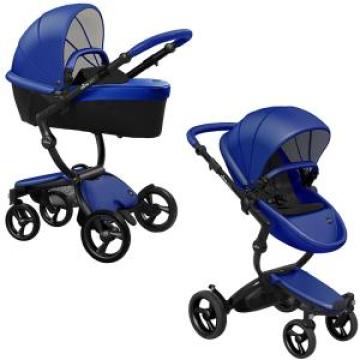 Carucior copii 2in1 Mima Xari Royal Blue cu sasiu Black