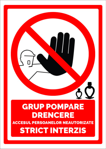 Indicator pentru grup pompare drencere