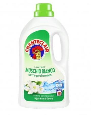 Detergent lichid rufe cu mosc alb 1260 ml Chanteclair de la Supermarket Pentru Tine Srl