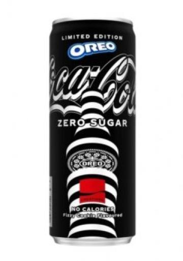 Bautura racoritoare Coca Cola Oreo Zero Zahar 250ml, SGR