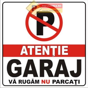 Indicator de securitate nu parcati