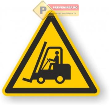 Semn pentru stivuitor de la Prevenirea Pentru Siguranta Ta G.I. Srl