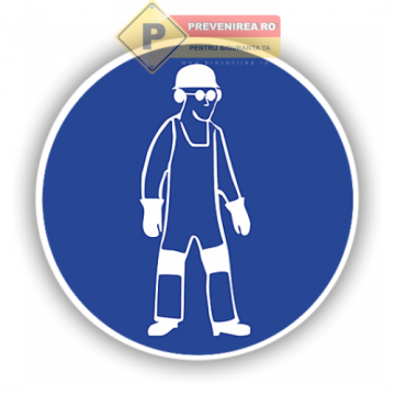 Semne pentru echipamentele individuale de protectie de la Prevenirea Pentru Siguranta Ta G.I. Srl