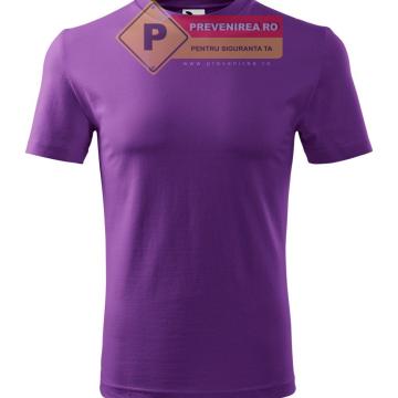 Tricou mov de barbat de la Prevenirea Pentru Siguranta Ta G.I. Srl