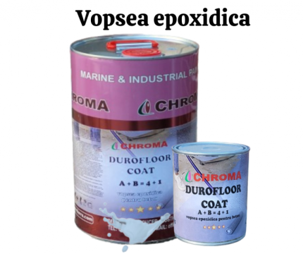 Vopsea epoxidica pentru beton 4kg gri 7038